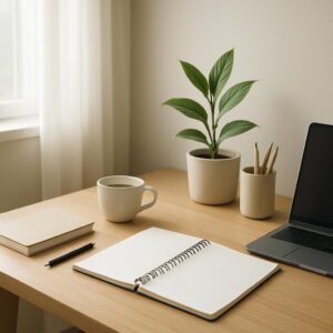 Ordnung beginnt im Kopf und kann leicht sein. Ordnung schaffen