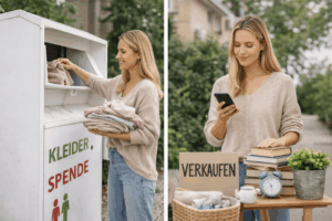 Wohin mit den aussortierten Sachen